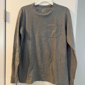 Arc'teryx Long Sleeve Gray Pocket Tee - Medium